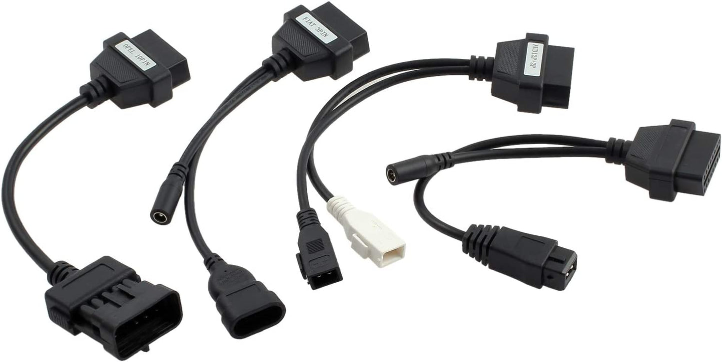 8er Adapter Set, Universal Auto OBD2 OBD1 Diagnosegerät Kabelsatz