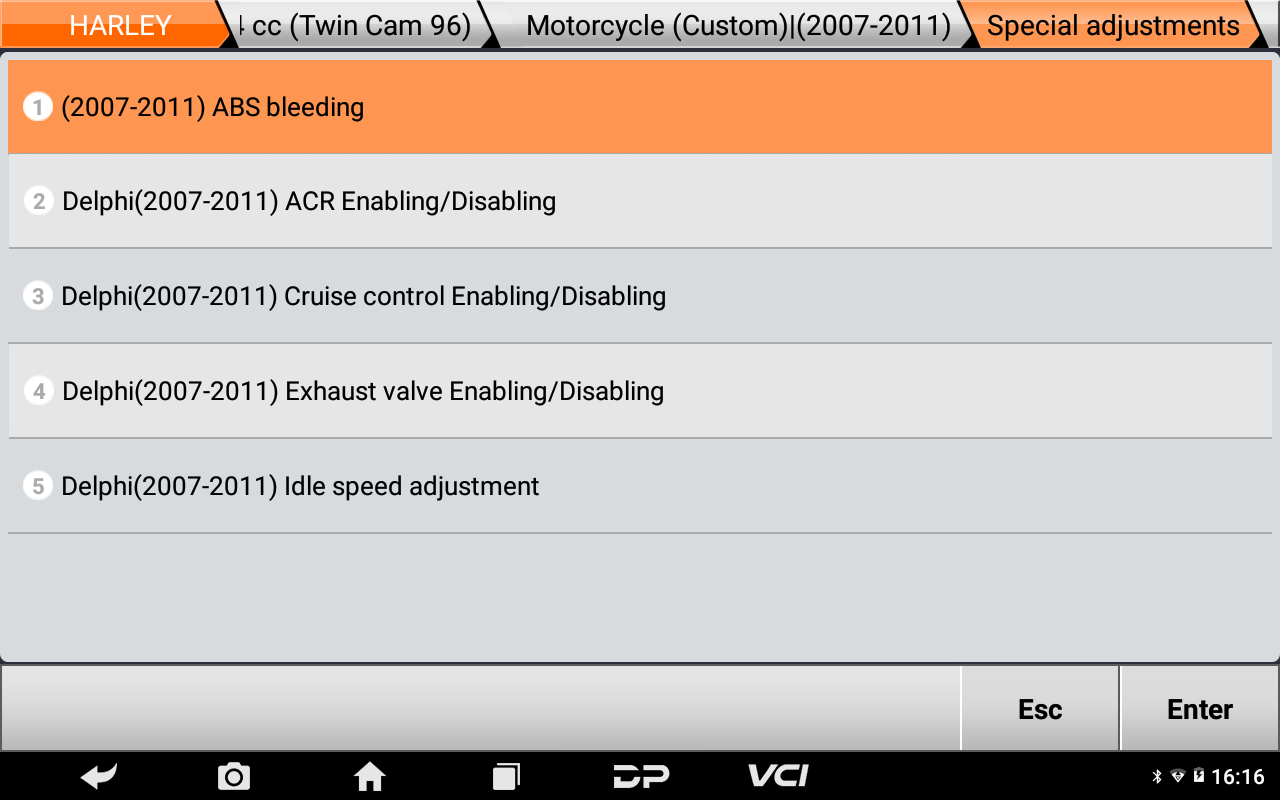 OBDSTAR MS80 für Motorrräder STD & Basis Scanner OBD2 Fehlercodes