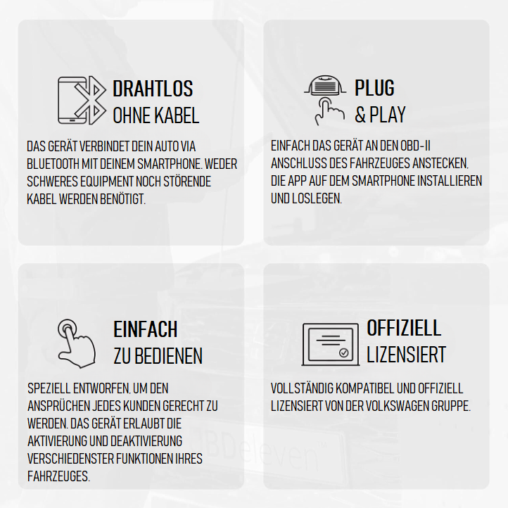 OBDeleven + Pro Plan + Tablet - LEIHGERÄT-Bundle
